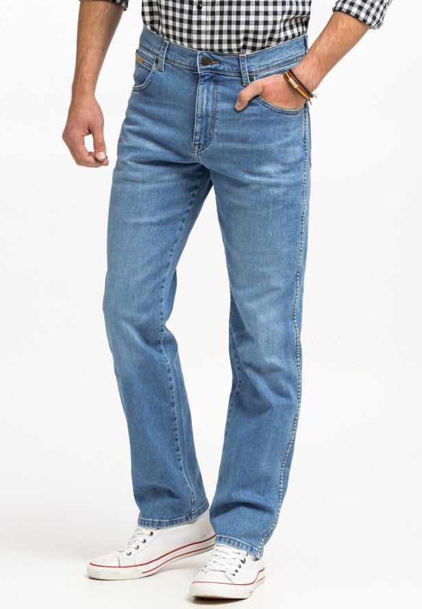 WRANGLER TEXAS MĘSKIE SPODNIE JEANSOWE JEANSY DŻINSY FRIDAY ROCK W121HR47E 112331061
