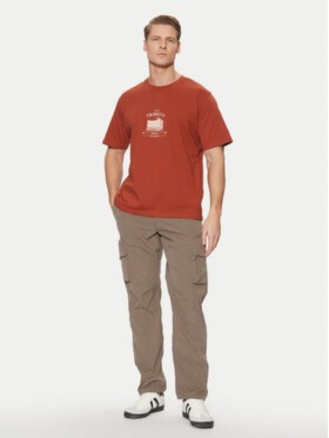 Jack & Jones Spodnie materiałowe Kane 12269391 Brązowy Relaxed Fit