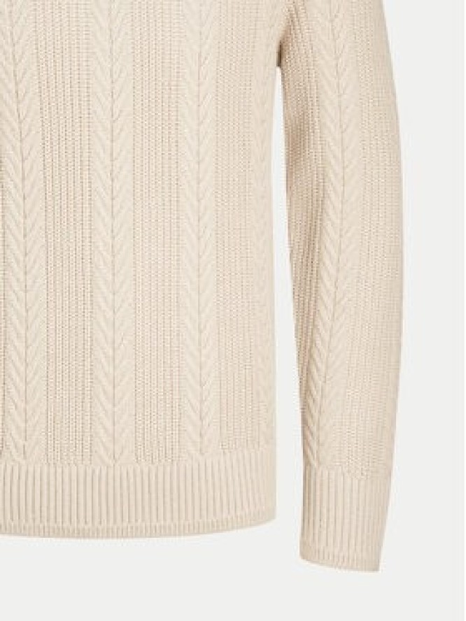 Jack & Jones Golf 12261441 Beżowy Regular Fit