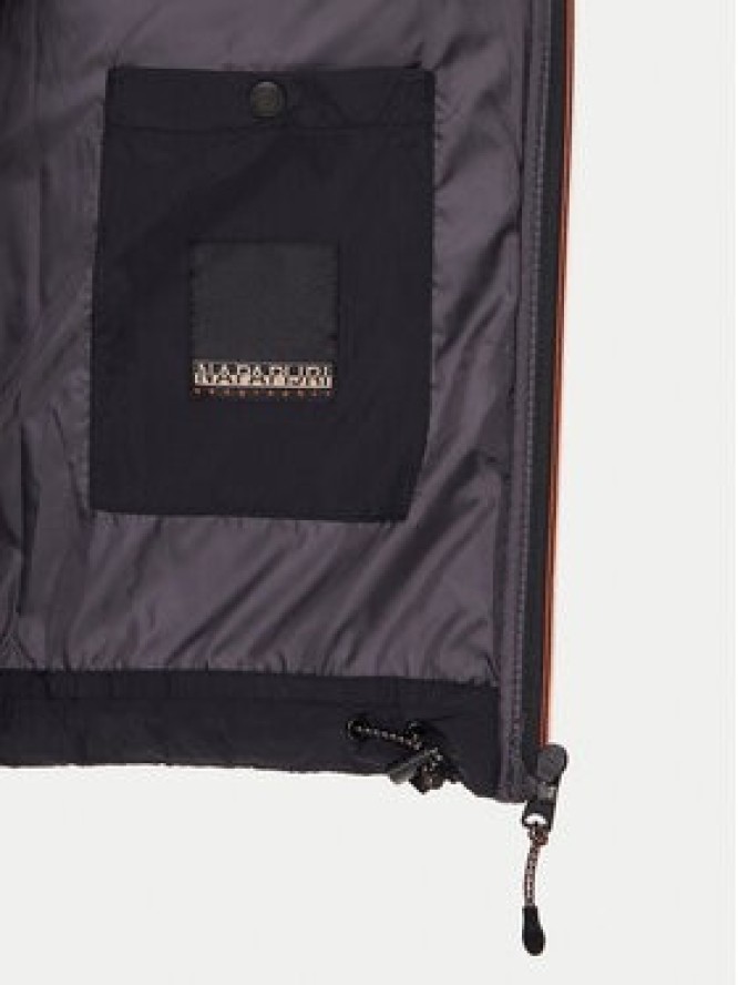 Napapijri Kamizelka A-Lapaz V NP0A4IA6 Czarny Regular Fit