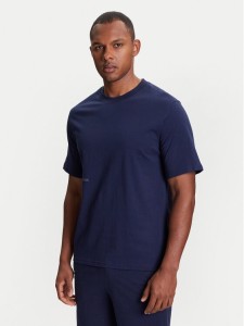 United Colors Of Benetton T-Shirt 30964M01W Granatowy Regular Fit