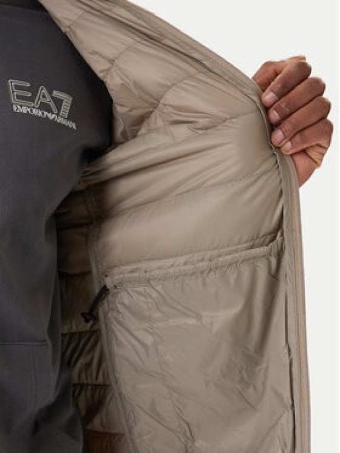 EA7 Emporio Armani Kurtka puchowa 8NPB24 PNGPZ U6167 Beżowy Regular Fit
