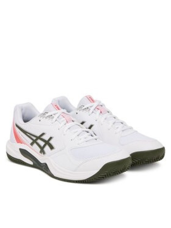 Asics Buty do tenisa Gel-Dedicate 9 Clay 1041A547 Biały