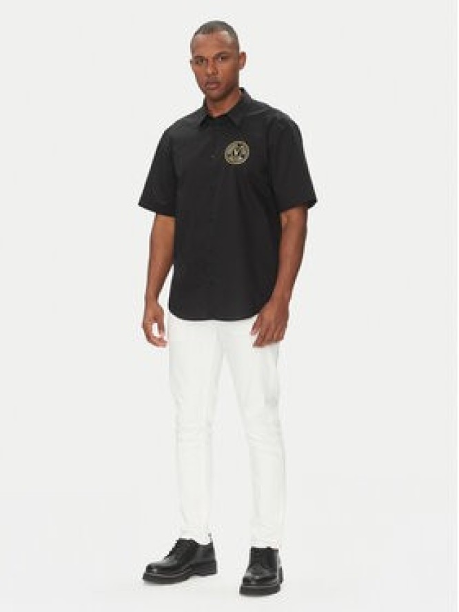 Versace Jeans Couture Koszula 78GALY11 Czarny Regular Fit