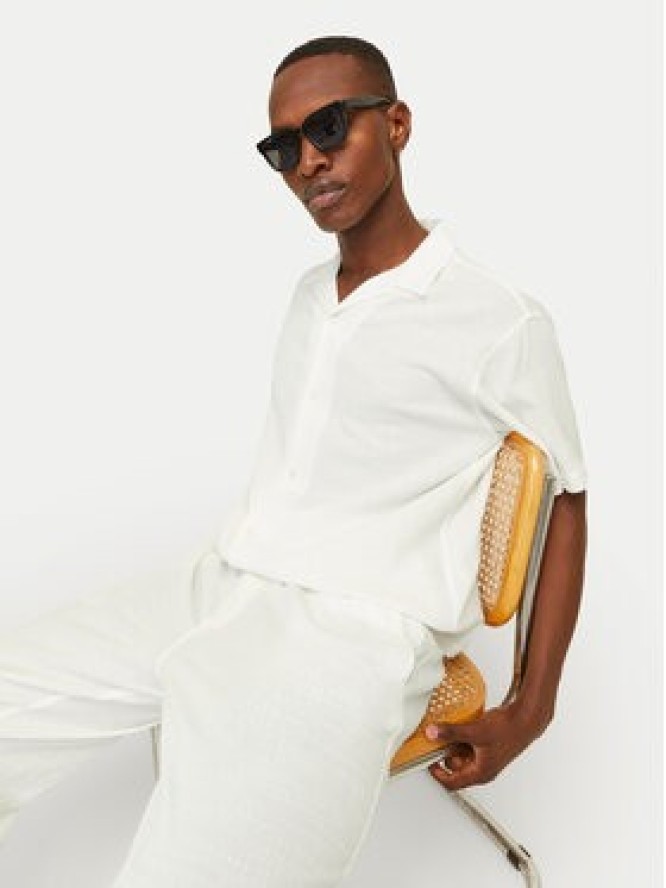 Jack & Jones Koszula Luke 12255781 Biały Relaxed Fit