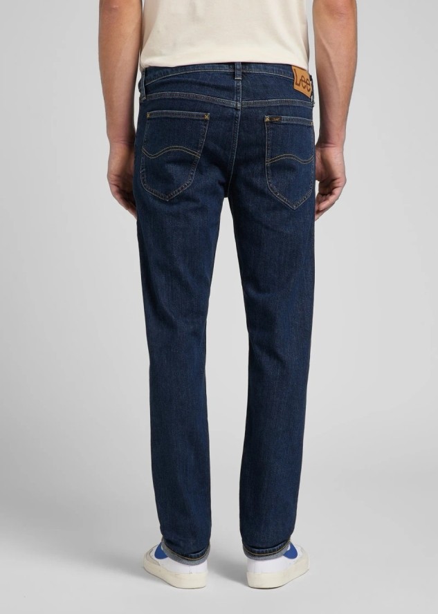 LEE MĘSKIE SPODNIE JEANSOWE LEE DAREN ZIP FLY DEEP DARK STONE 112144406