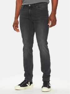 Mustang Jeansy Frisco 1013612 Szary Skinny Fit