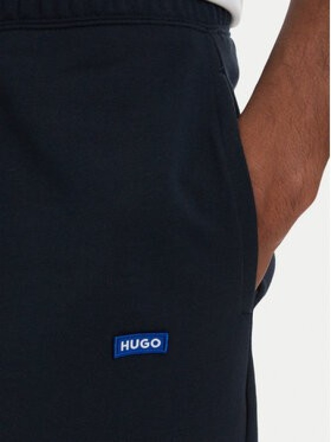 HUGO Szorty sportowe Nasensio 50522364 Granatowy Regular Fit