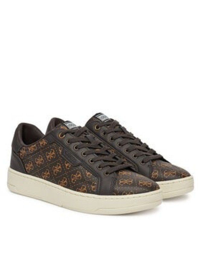 Guess Sneakersy FMJVIC ELE12 Brązowy