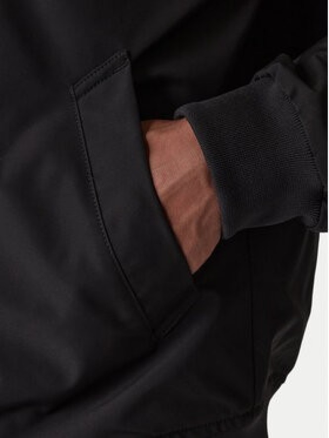 Tommy Hilfiger Kurtka przejściowa Harrington MW0MW37647 Czarny Regular Fit