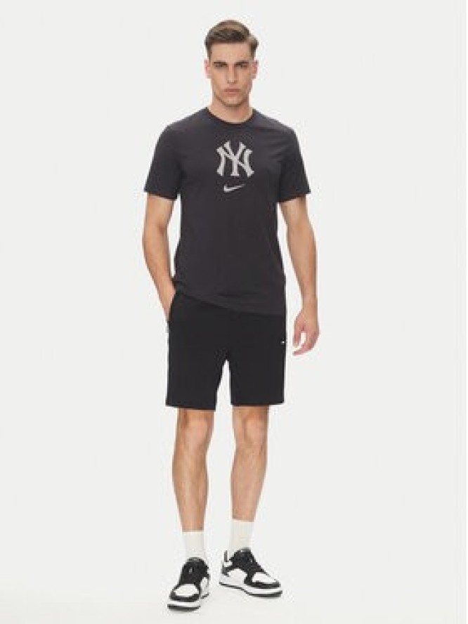 Nike T-Shirt 034J-4FA-NK-L84 Granatowy Regular Fit