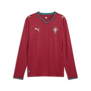 Męska koszulka domowa z długim rękawem reprezentacji Portugalii 2026 PUMA
