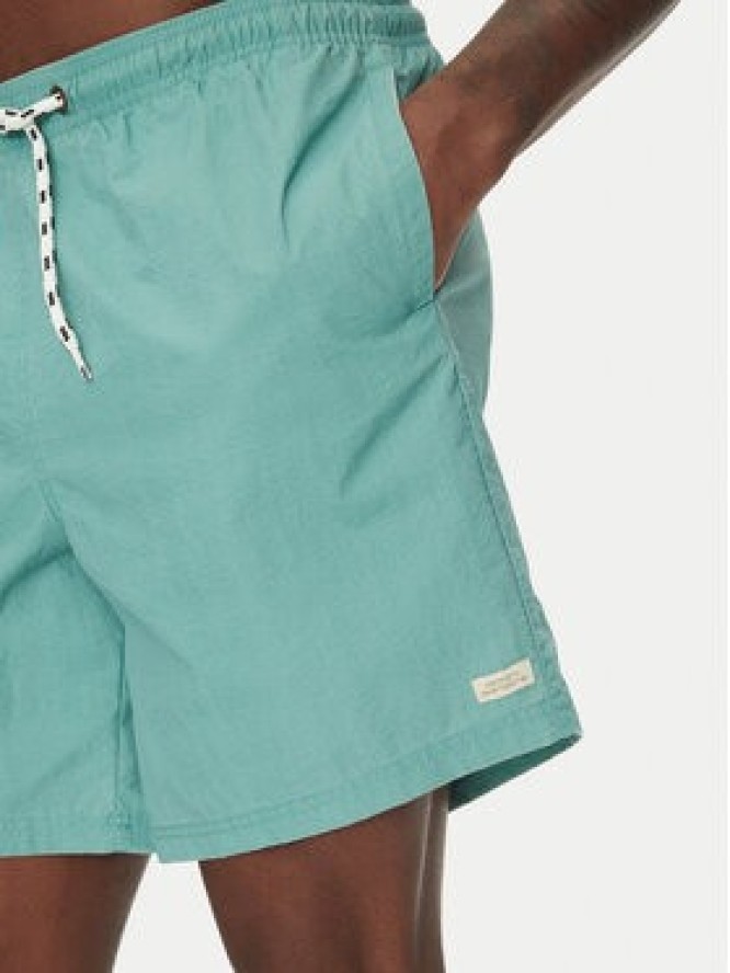 Blend Szorty kąpielowe 20718324 Zielony Regular Fit