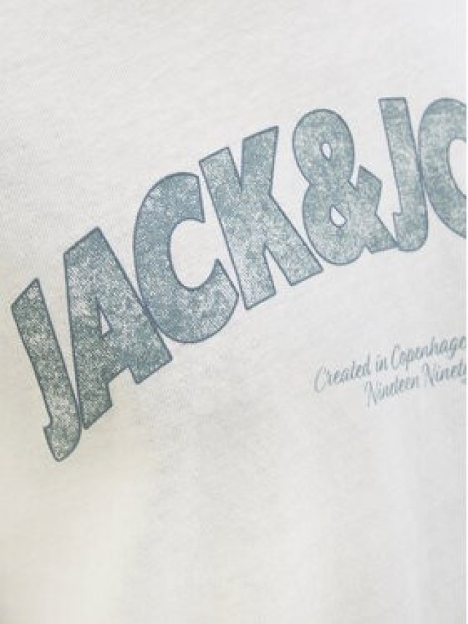 Jack & Jones T-Shirt Almeria 12276962 Beżowy Regular Fit