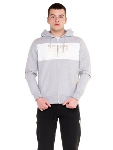 Bluza z bawełna z kaptur na siłownia na czas wolny