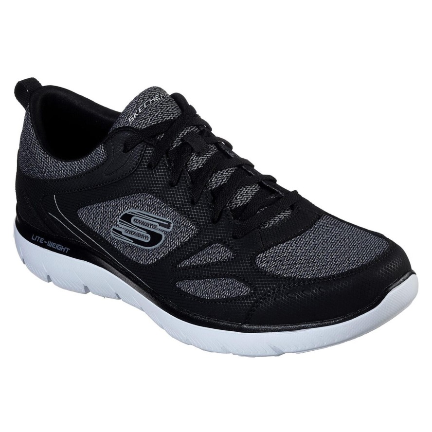 Buty do chodzenia męskie Skechers 52812BKW