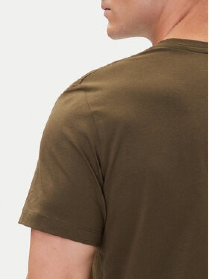 Parajumpers T-Shirt Patch 25WMPMTSEY29 Khaki Regular Fit