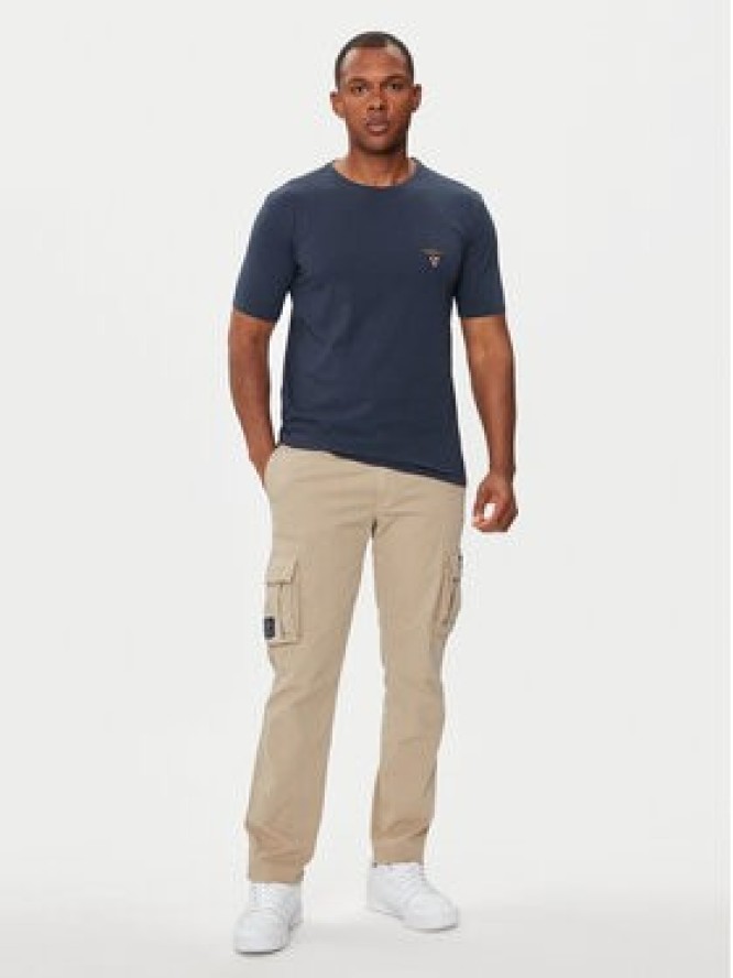 Aeronautica Militare T-Shirt AM1UTI001 Granatowy Regular Fit