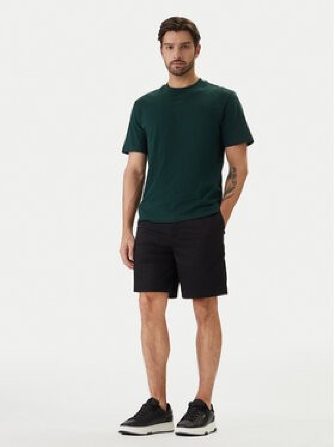 HUGO Szorty materiałowe Genar261S 50567293 Czarny Slim Fit