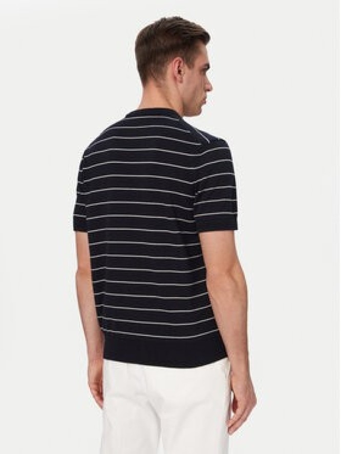 BOSS Sweter Kanacho 50561004 Granatowy Regular Fit