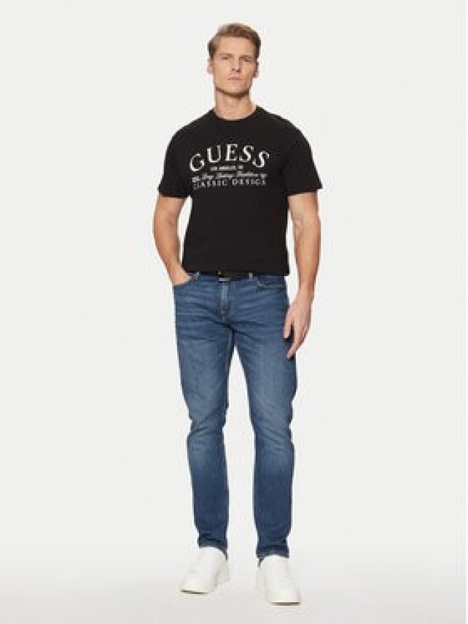 Guess T-Shirt M5RI43 K9RM1 Czarny Regular Fit