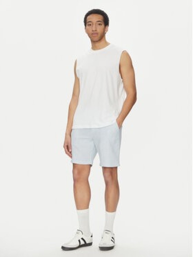 Jack & Jones Szorty materiałowe Tace Mykonos 12269376 Błękitny Slim Fit