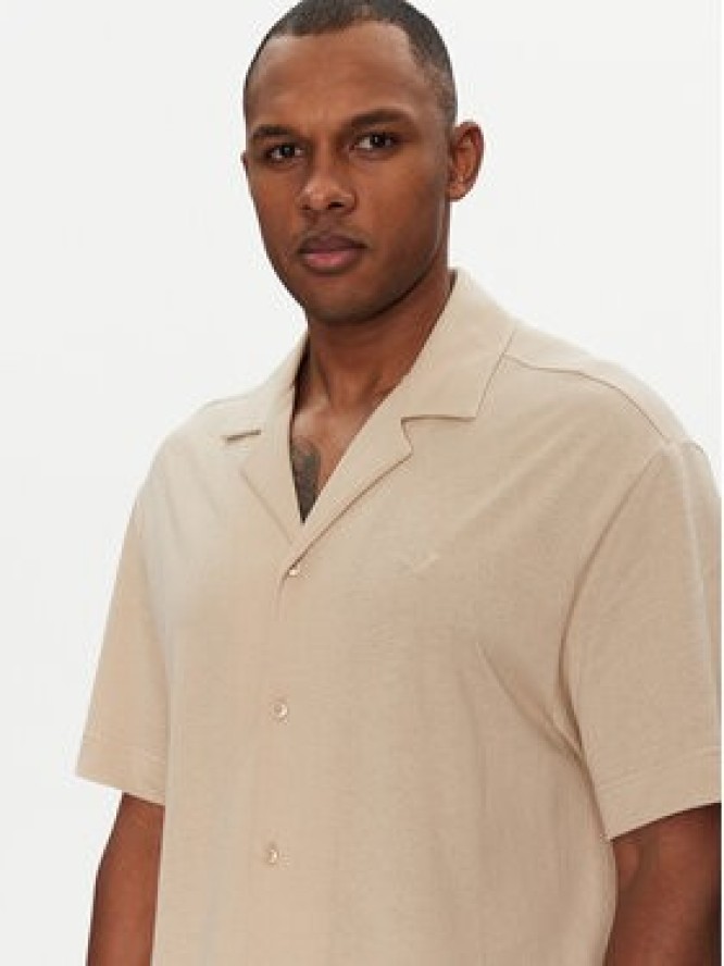 Emporio Armani Underwear Koszula EM000593 AF14107 U6213 Beżowy Regular Fit