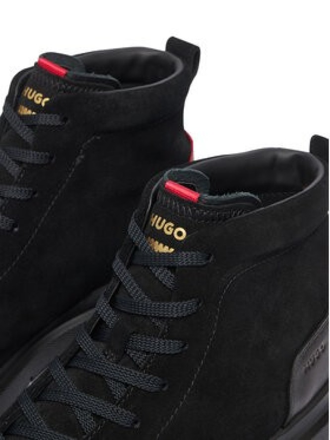 HUGO Trzewiki Nash 50568818 Czarny