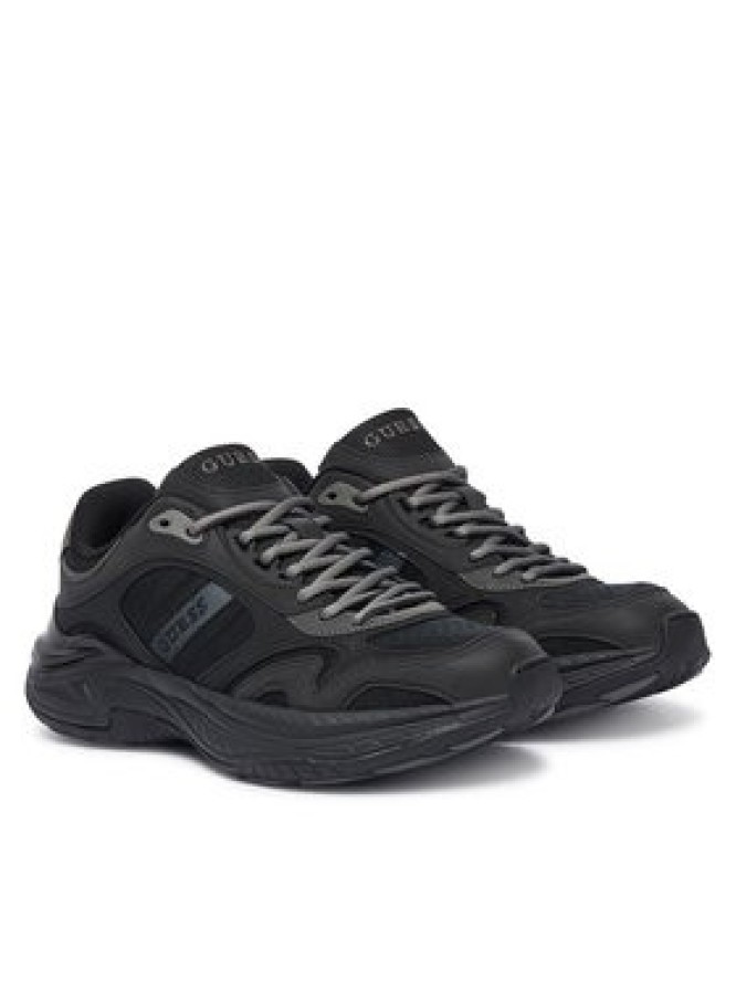 Guess Sneakersy FMTSQU ELE12 Czarny