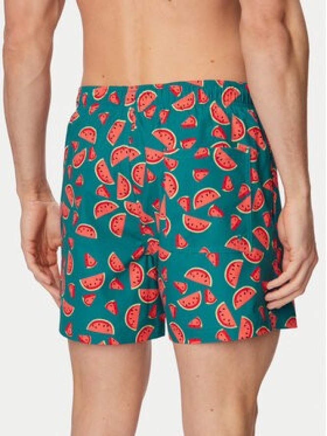 Jack & Jones Szorty kąpielowe Maui Vibes 12291426 Niebieski Regular Fit