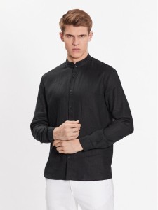Hugo Koszula 50490740 Czarny Slim Fit