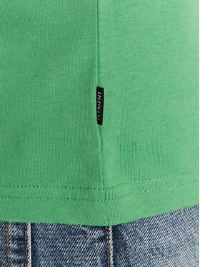 Element T-Shirt ELYZT00490 Zielony Regular Fit