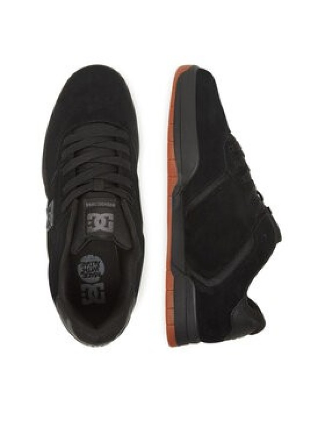 DC Shoes Sneakersy CENTRAL ADYS100551-KKG Czarny