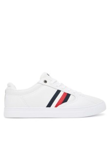 Tommy Hilfiger Sneakersy Icon Court Stripes FM0FM05628 Biały