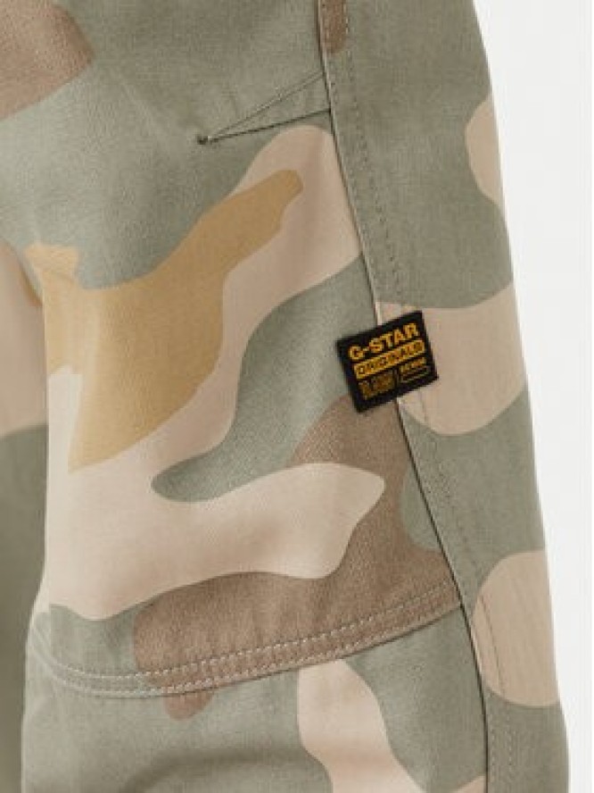 G-Star Raw Spodnie materiałowe Rovic D02190-E574 Zielony Tapered Fit