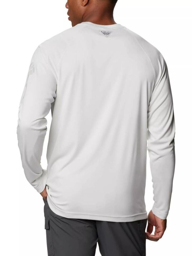 Koszulka sportowa męska Columbia Terminal Tackle Heather LS z długim rękawem