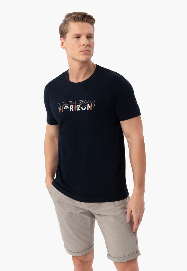 T-shirt z napisem T-RIZ