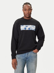 HUGO Bluza Neprix 50545129 Czarny Regular Fit