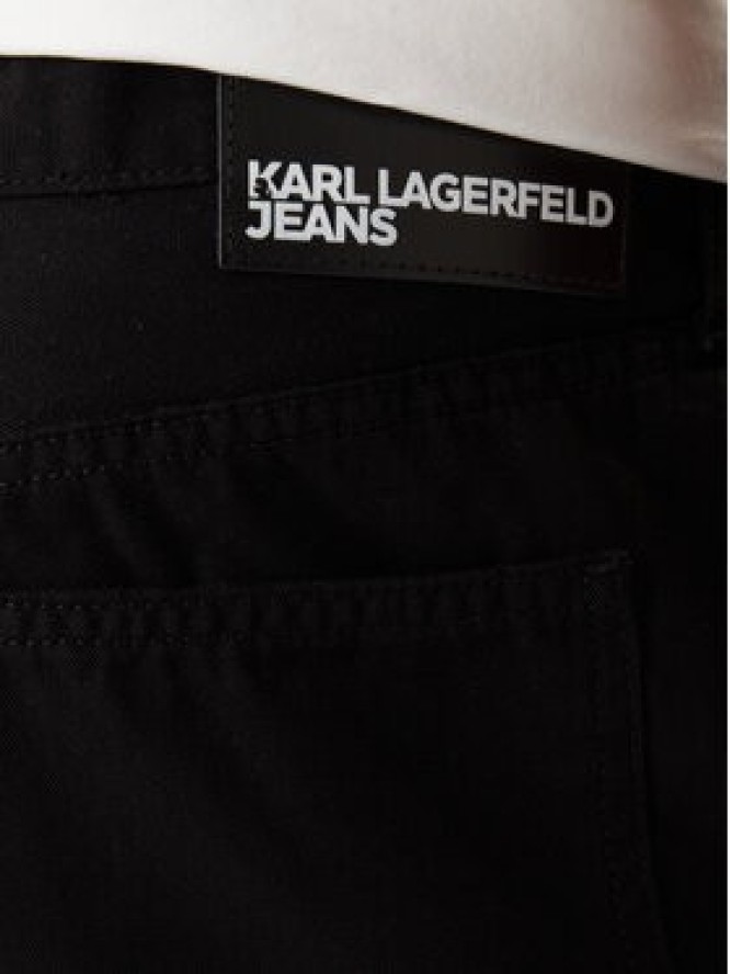Karl Lagerfeld Jeans Jeansy B1M10031 Czarny Relaxed Fit