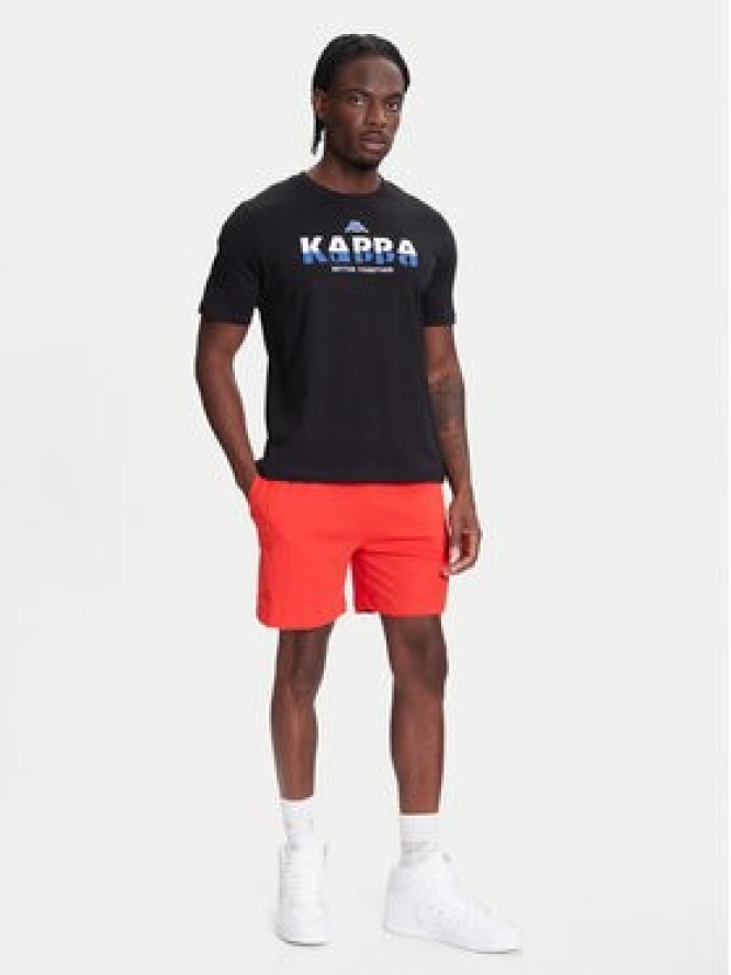 Kappa Szorty sportowe Logo Korpo Cabas 303HZE0 Czerwony Regular Fit