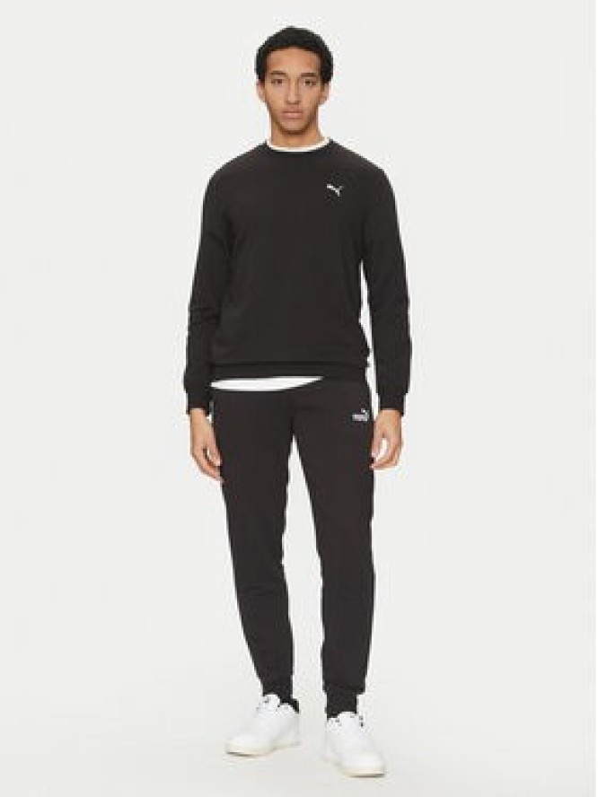 Puma Spodnie dresowe Ess No. 1 Logo 682608 Czarny Regular Fit