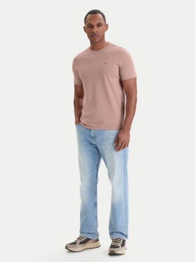 Napapijri T-Shirt Salis NP0A4H8D Różowy Regular Fit