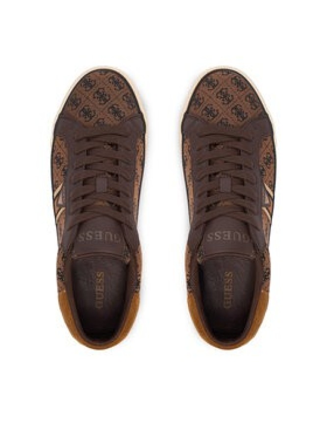 Guess Sneakersy FMPDAV FAL12 Brązowy