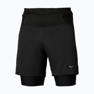 Spodenki do biegania męskie Mizuno Trail Multipocket 2in1