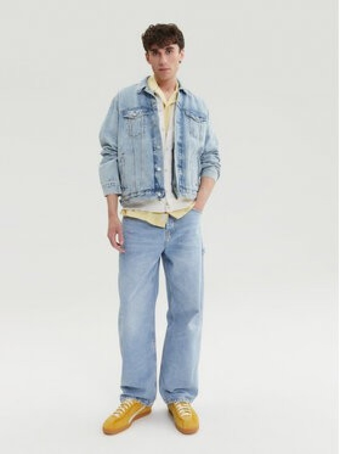 Tommy Jeans Koszula DM0DM20895 Żółty Regular Fit