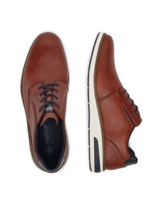 Rieker Półbuty 11303-24 Brązowy