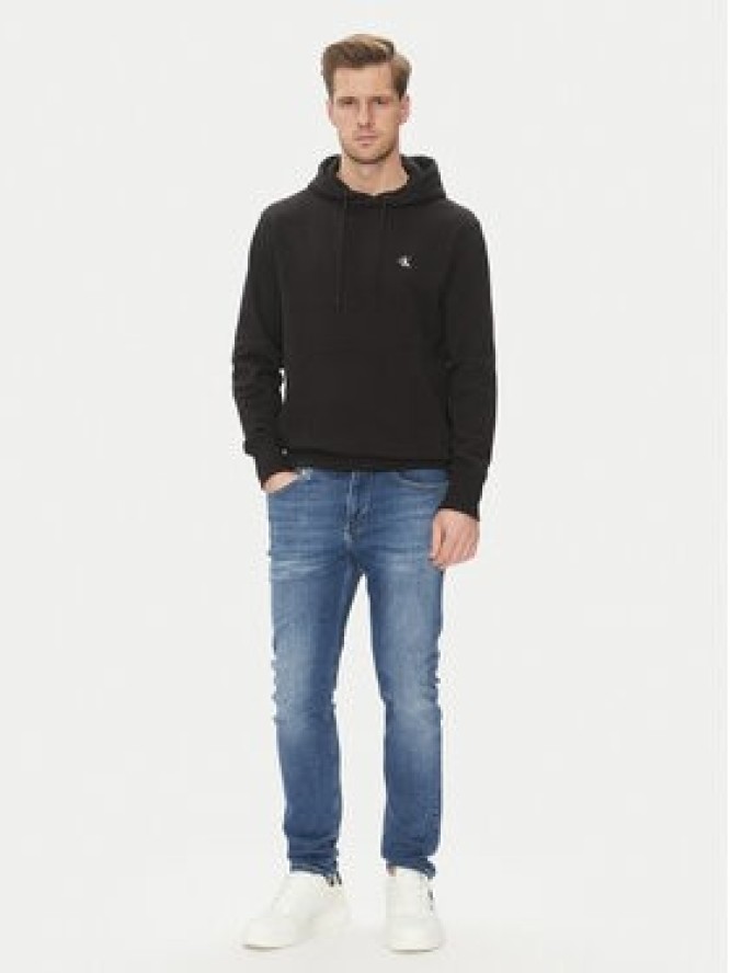 Calvin Klein Jeans Bluza Painted J30J327526 Czarny Regular Fit