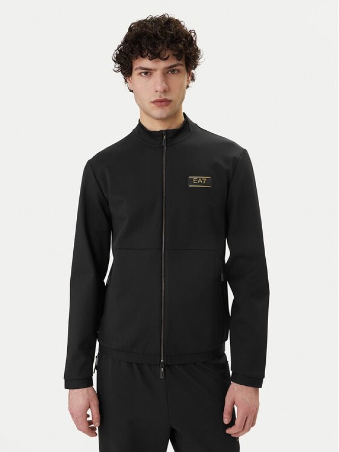 EA7 Emporio Armani Bluza 7M001334 AF16658 UC001 Czarny Regular Fit