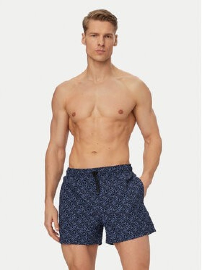 EA7 Emporio Armani Szorty kąpielowe 7M001677 AF21249 MB461 Granatowy Regular Fit