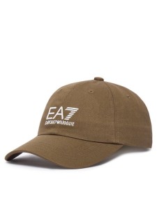 EA7 Emporio Armani Czapka z daszkiem 7X000592 AF15502 MZ834 Brązowy